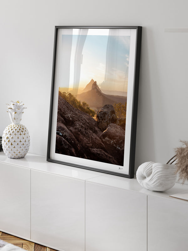 Glass House Mountains 01 - Wall Art Print