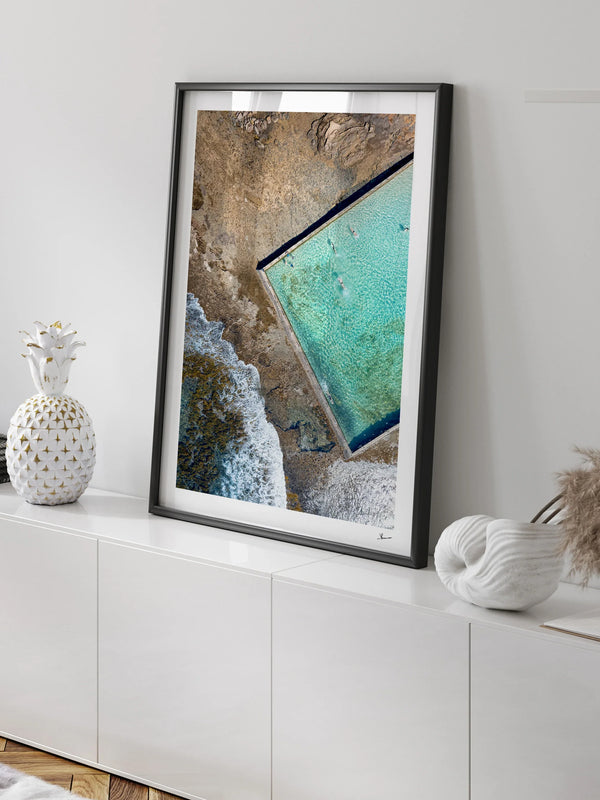 Cronulla - Shelly Beach Pool 02 - Wall Art Print