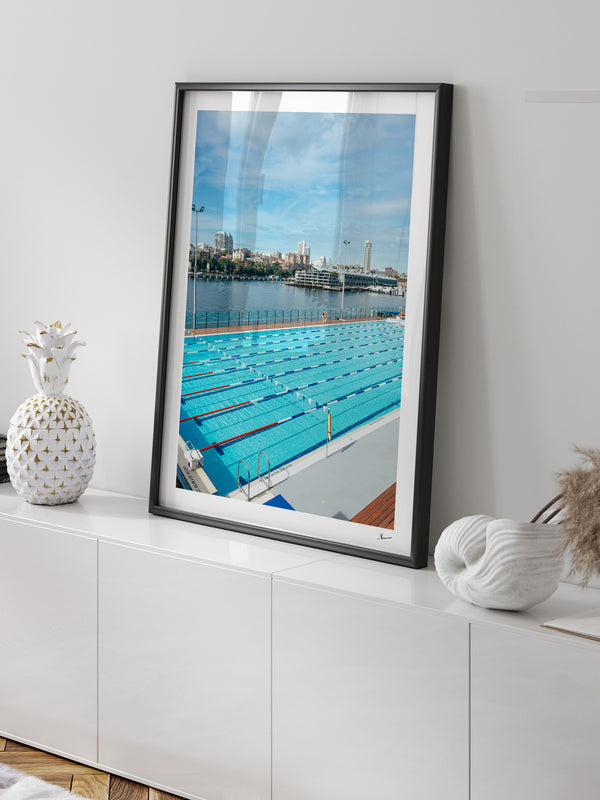 ABC pool 02 - Wall Art Print