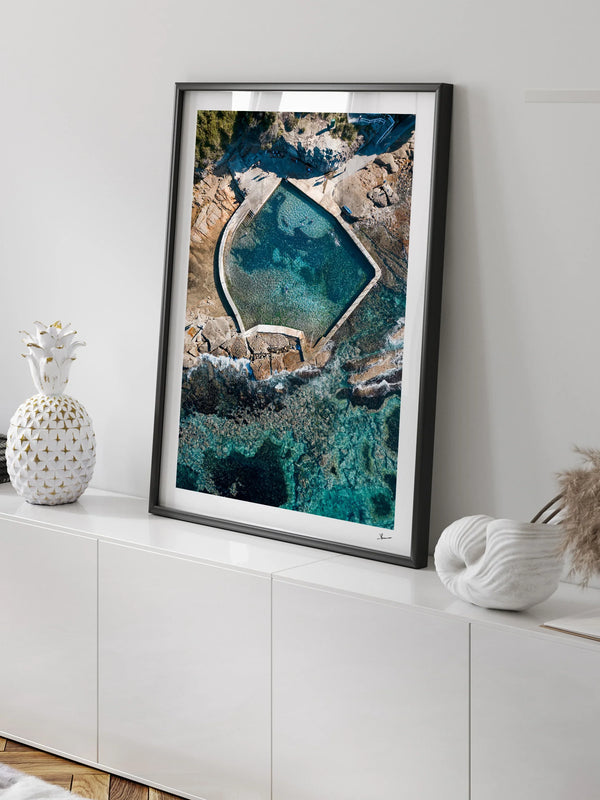 Malabar Rock Pool 01 - Wall Art Print