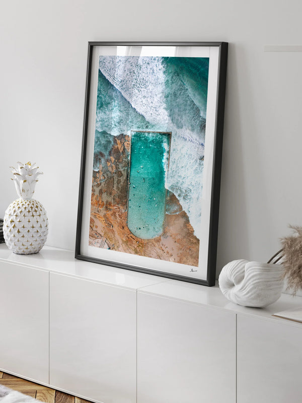 Cronulla pool 01 (northern bath) - Wall Art Print