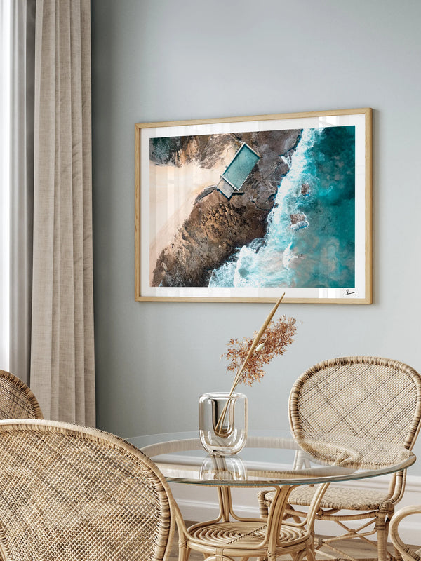 Mona Vale Rock Pool 04 - Wall Art Print