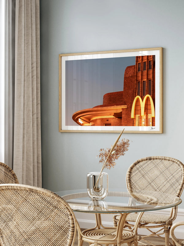 Art Deco Maccas 02 - Wall Art Print