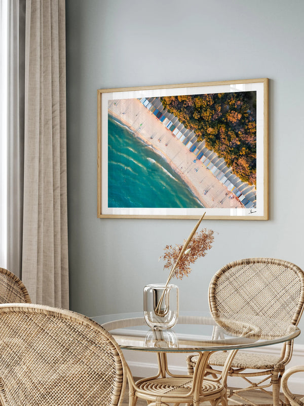 Brighton Bathing Boxes 03 - Wall Art Print