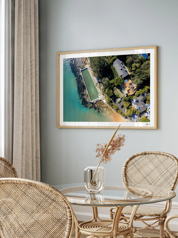Palm Beach Rock Pool 01 - Wall Art Print