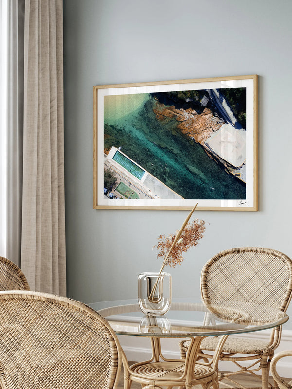 Geoff James Pool (Clovelly Baths) 01 - Wall Art Print