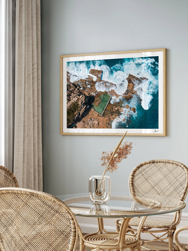 North Curl Curl Pool 01 - Wall Art Print