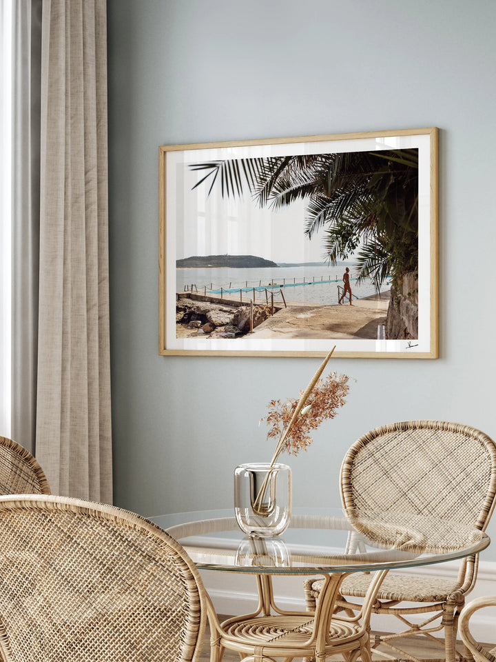 Palm Beach Rock Pool 02 - Wall Art Print