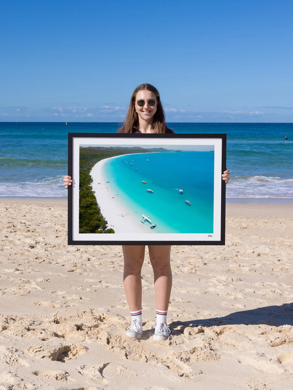 Whitehaven Sundays - Whitsundays Wall Art Print