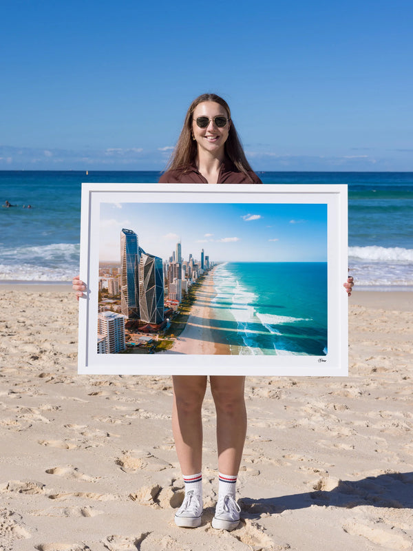 Gold Coast 02 - Shadows - Wall Art Print