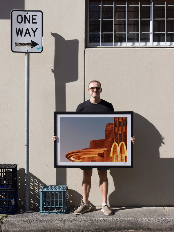 Art Deco Maccas 02 - Wall Art Print