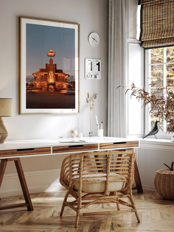 Art Deco Maccas 01 - Wall Art Print