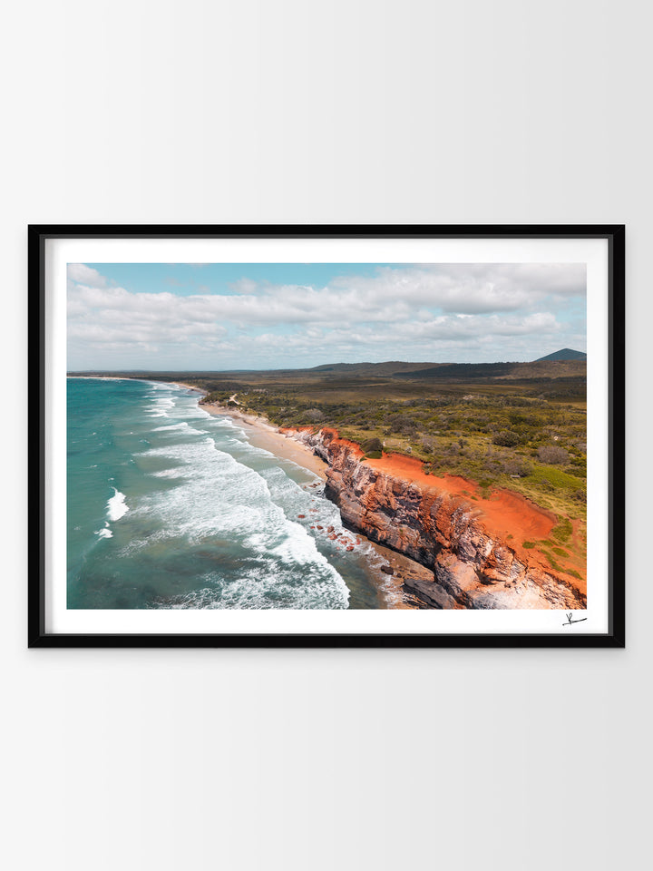 Red Cliff 01 - Wall Art Print
