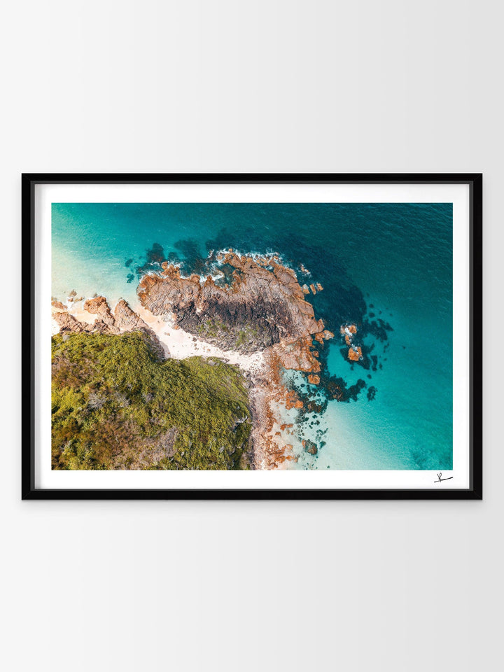 Coastal Contrast – Nelson Bay – Port Stephens Wall Art Print