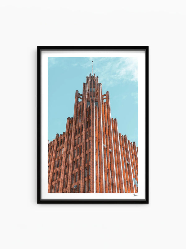 Manchester Unity Building Melbourne Wall Art Print