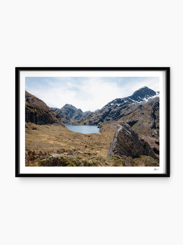 Lake Harris 01 – New Zealand Wall Art Print