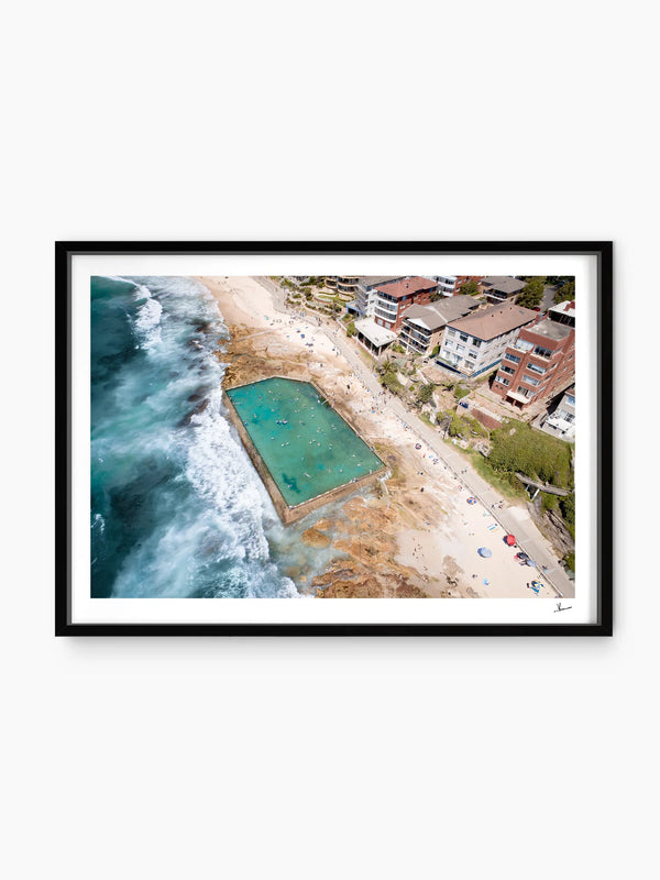 Cronulla pool 05 (southern bath) - Wall Art Print