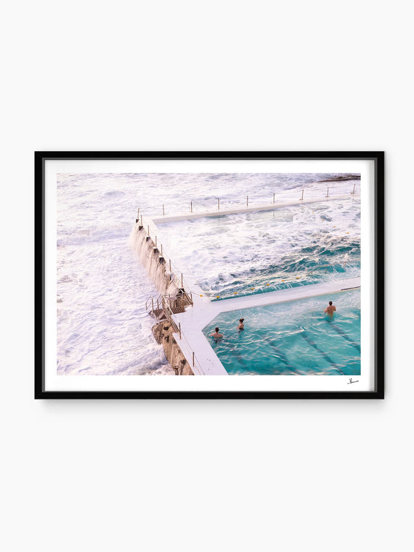 Bondi Bubble Bath – Bondi Beach Wall Art Print