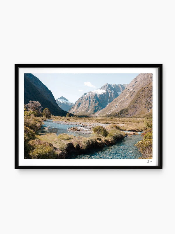 Fiordland Valley 02 – New Zealand Wall Art Print