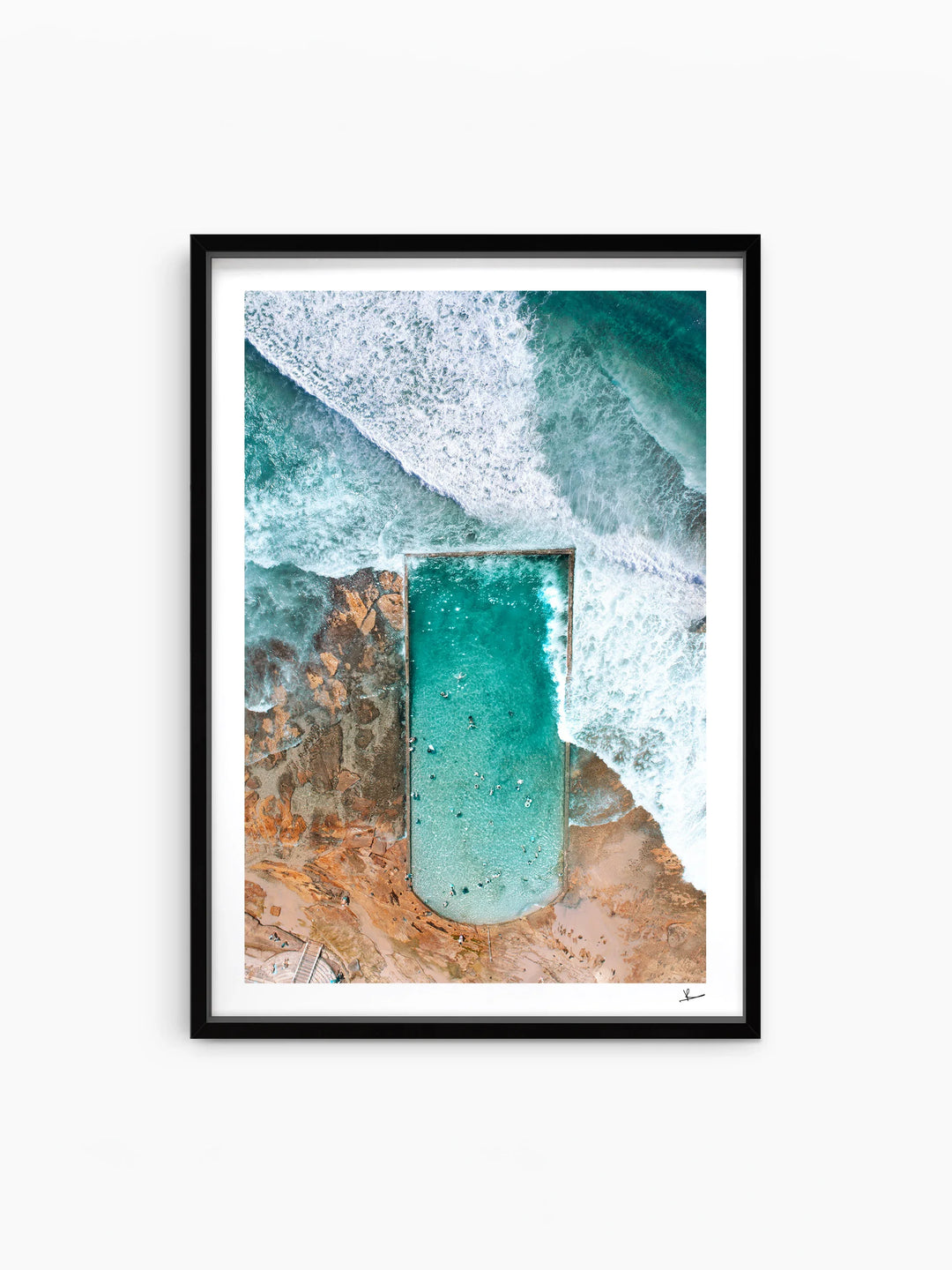Cronulla pool 01 (northern bath) - Wall Art Print