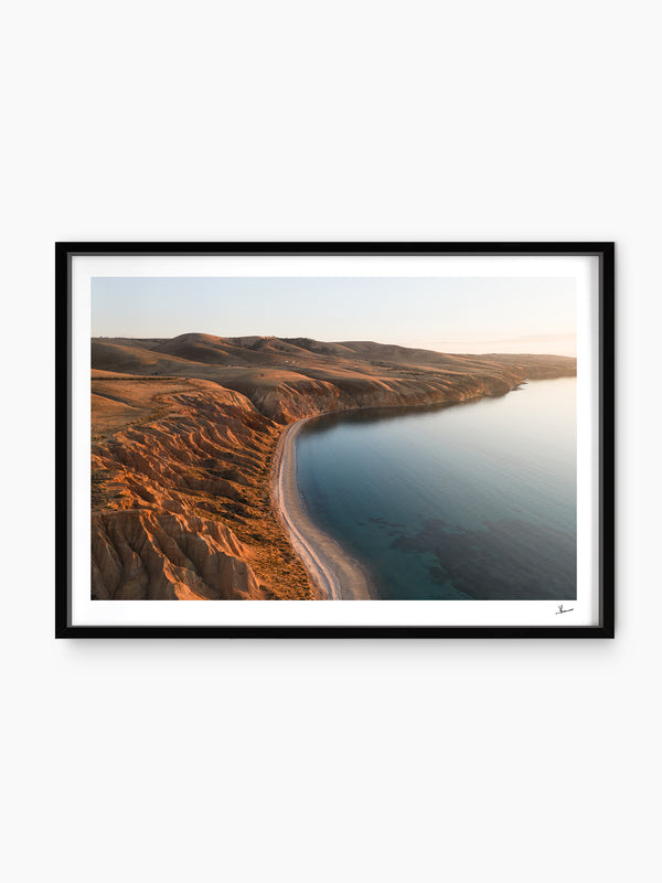 Sellick Beach 04 – Sunset – South Australia Wall Art Print