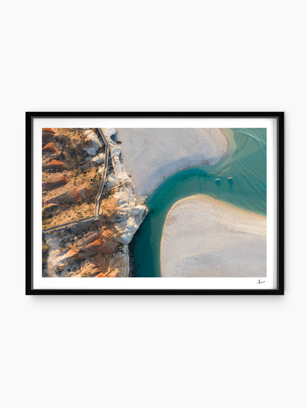 Onkaparinga River Mouth – South Australia Wall Art Print