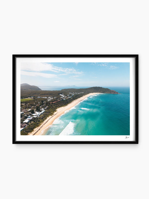 Boomerang Beach 02 - Wall Art Print