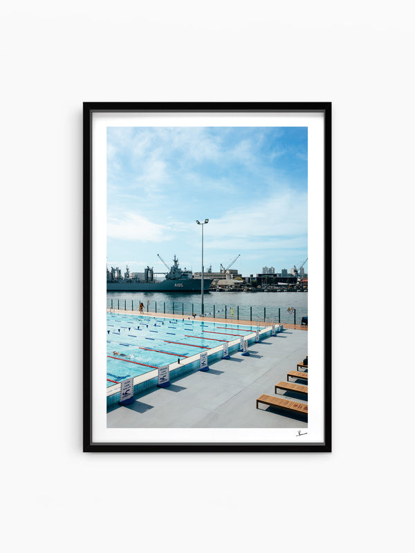 ABC pool 03 - Wall Art Print