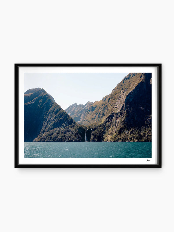 Stirling Falls 01 – Milford Sound New Zealand Wall Art Print