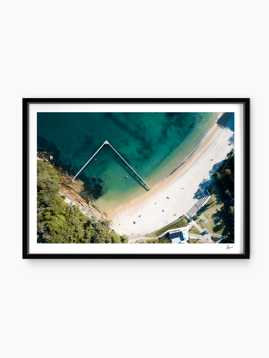 Little Manly Beach - Wall Art Print
