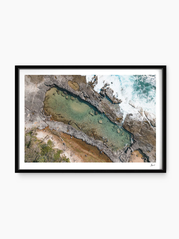 Angourie Rock Pool 01 - Wall Art Print