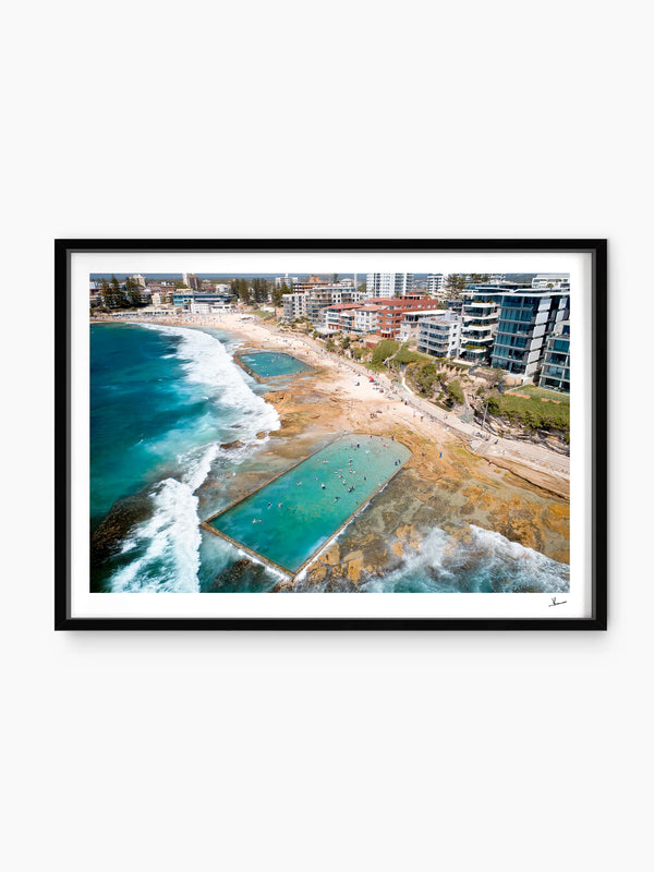 Cronulla pool 03 - Wall Art Print