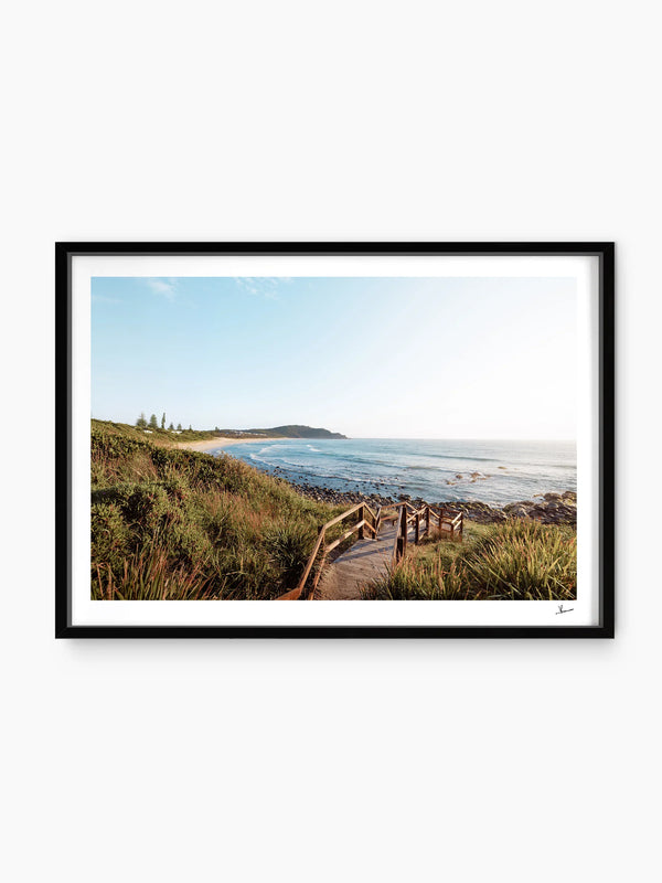 Boomerang Beach 01 - Wall Art Print