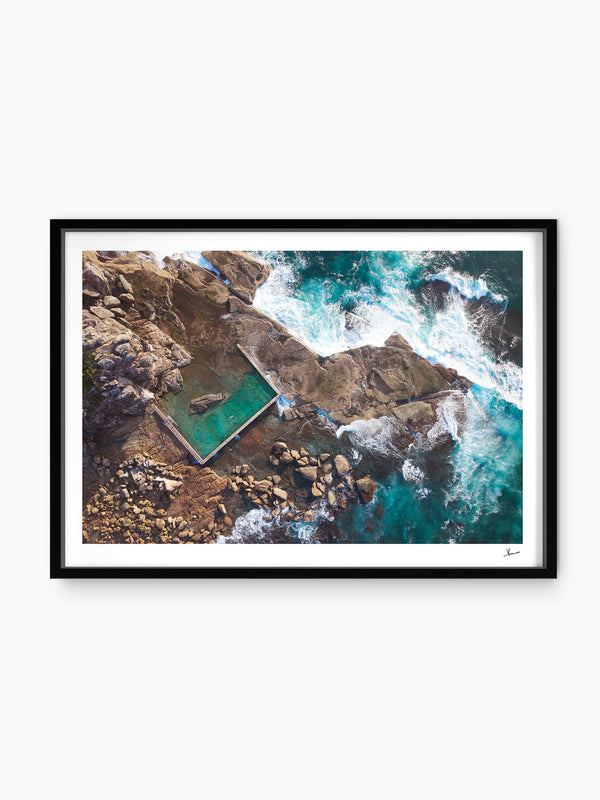 North Curl Curl Pool 01 - Wall Art Print