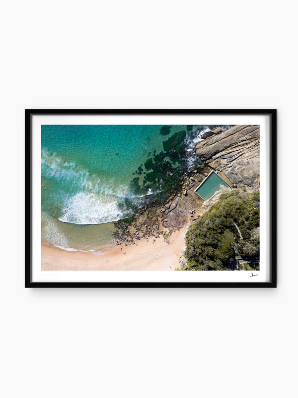 Whale Beach Rock Pool 01 - Wall Art Print