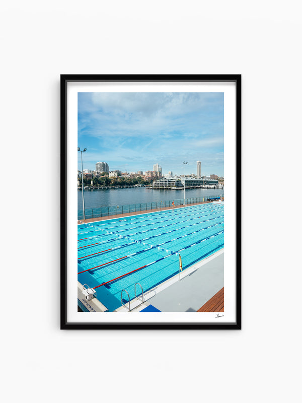 ABC pool 02 - Wall Art Print