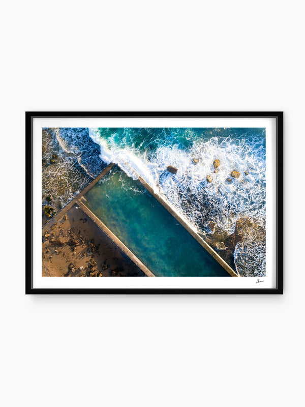 Newport Rockpool 01 - Wall Art Print