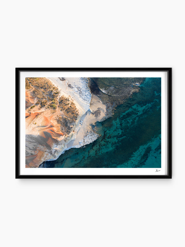 Ochre & Ocean – South Australia Wall Art Print