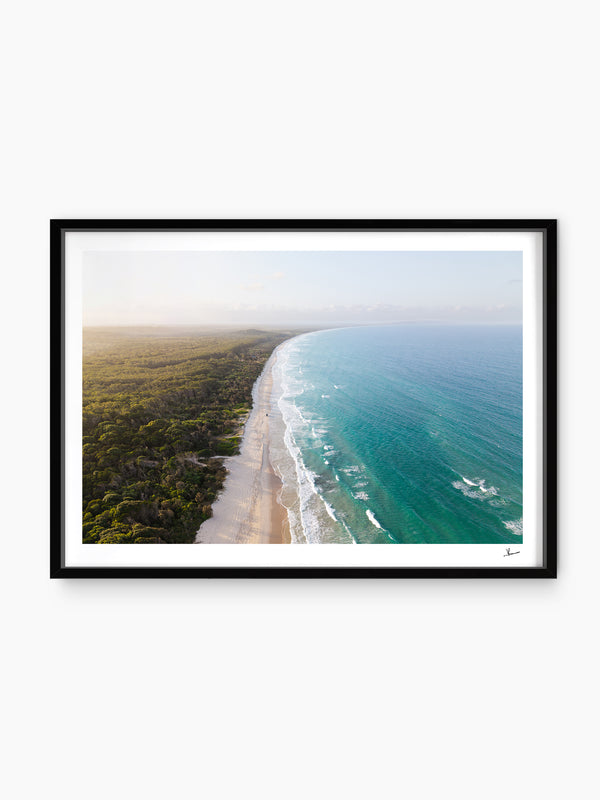 Noosa North Shore 01 – Sunshine Coast Wall Art Print