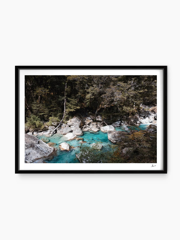 Routeburn River – New Zealand Wall Art Print