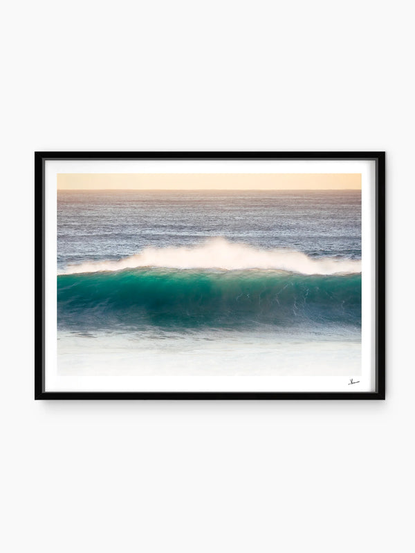Morning Perfection – Ocean Wave Wall Art Print