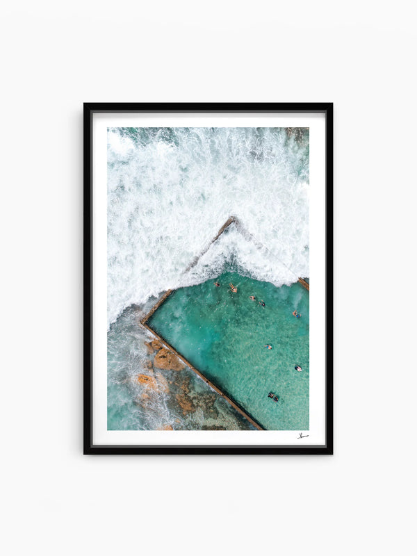 Cronulla pool 02 (northern bath) - Wall Art Print