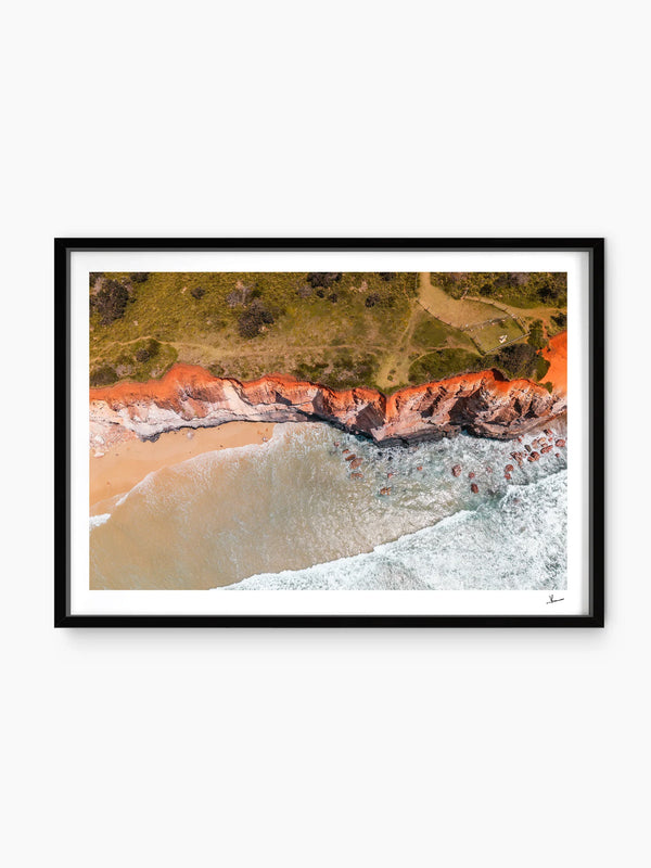 Red Cliff 03 - Wall Art Print