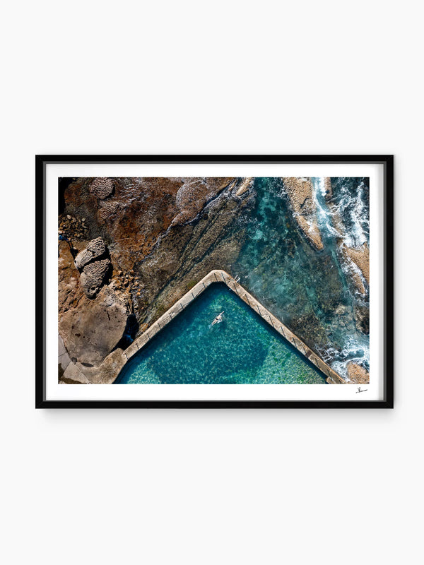 Malabar Rock Pool 02 - Wall Art Print