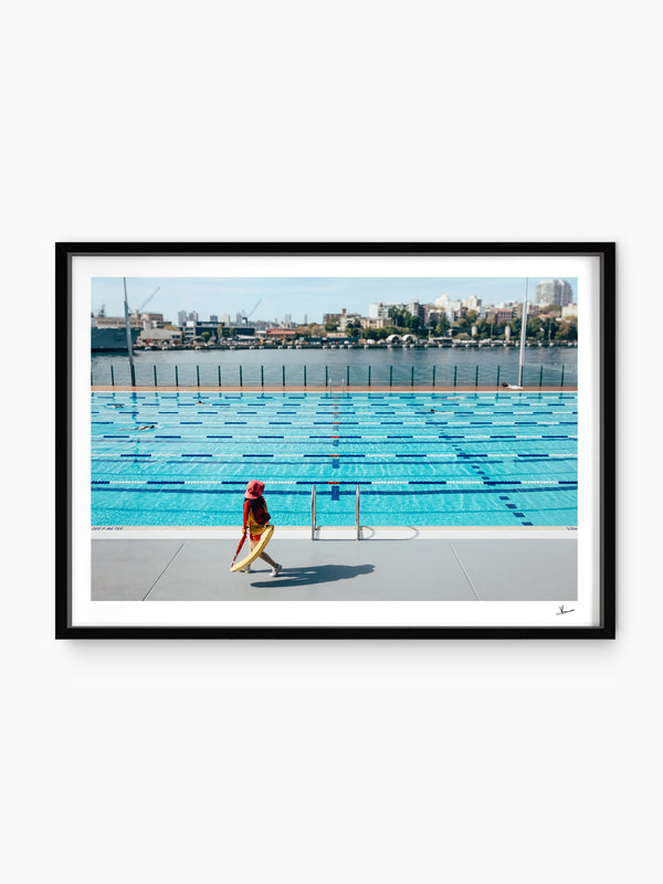 ABC pool 01 - Wall Art Print