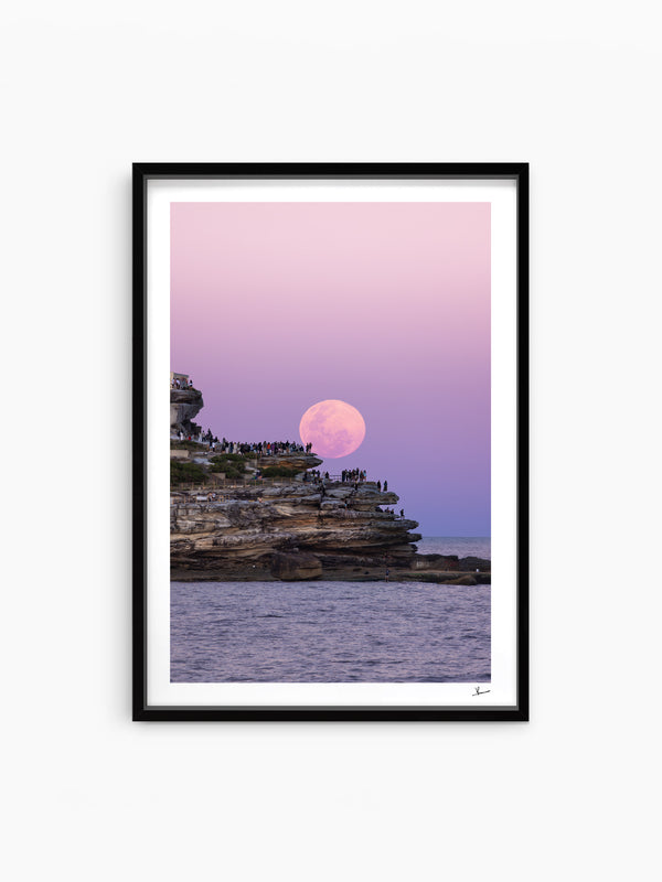 Bondi Super Moon – Limited Edition Wall Art Print