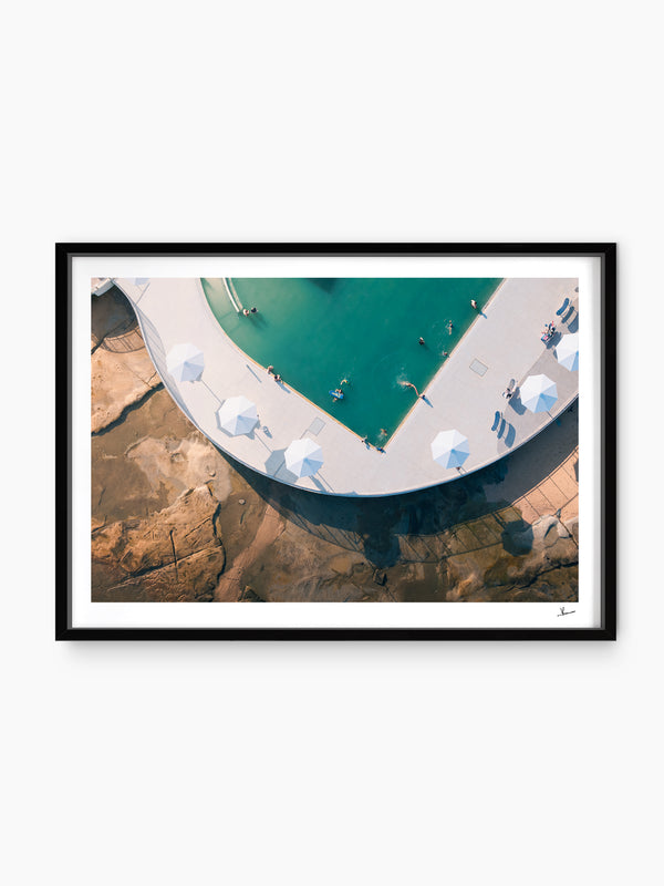 Kings Beach Pool 02 – Sunshine Coast Wall Art Print