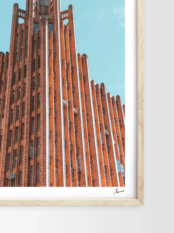 Manchester Unity Building Melbourne Wall Art Print