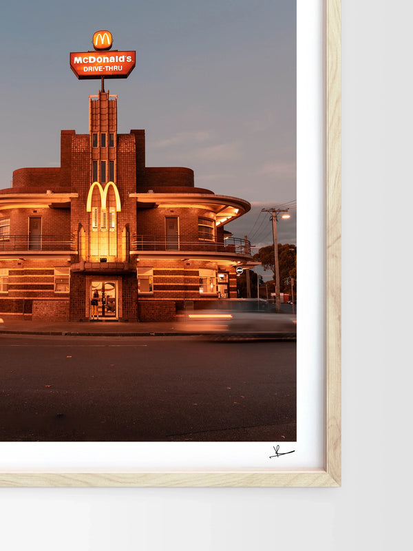 Art Deco Maccas 01 - Wall Art Print