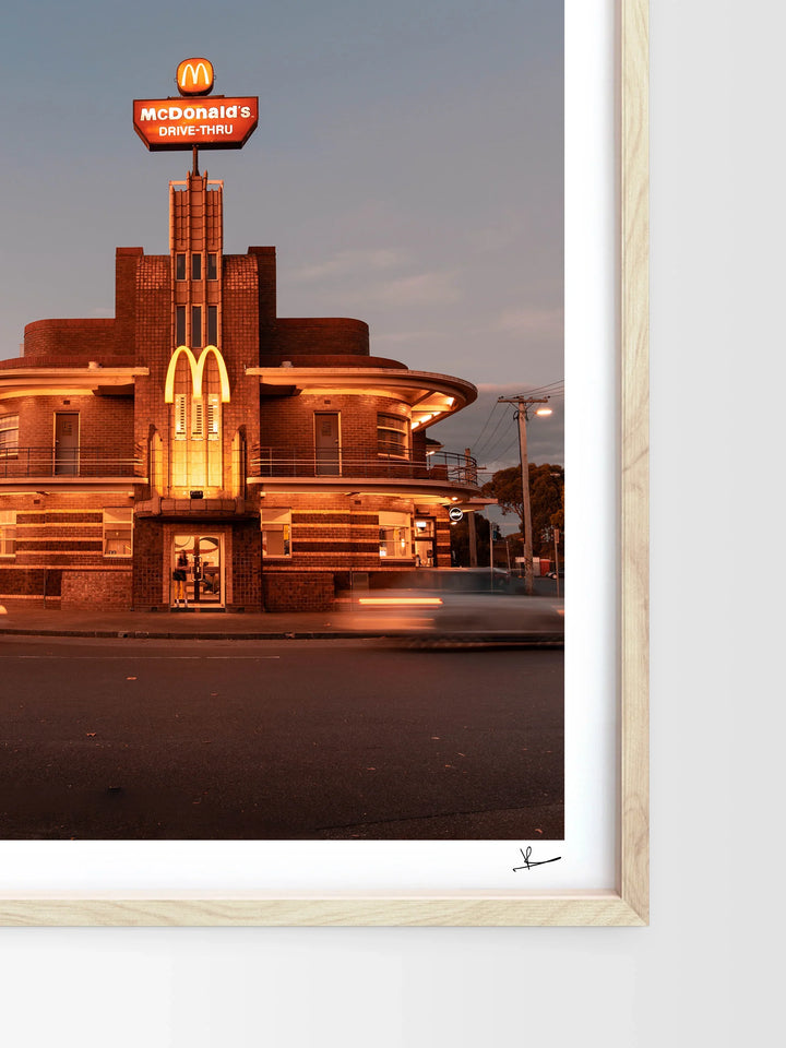 Art Deco Maccas 01 - Wall Art Print